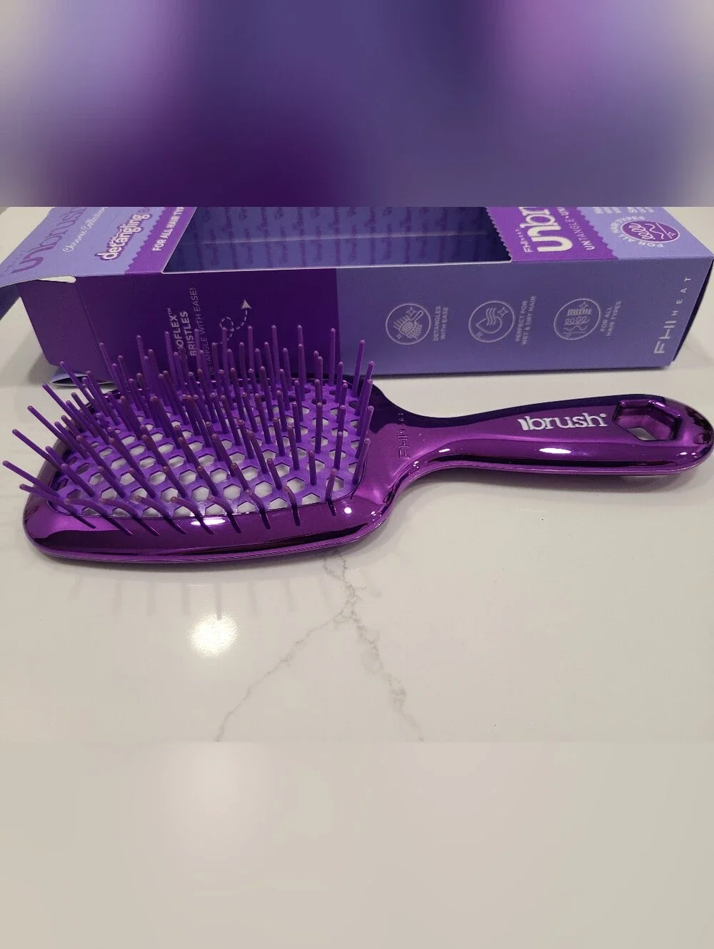 FHI UNbrush Chrome Series - Purple Chrome Stellar